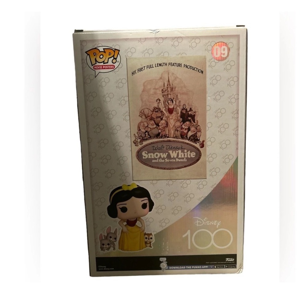 Funko Pop Movie Posters Snow White & Woodland Creatures Disney 100 Anniversary - Picture 3 of 3